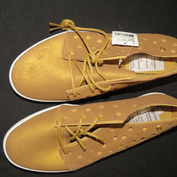 Ladies Volcom "On The road" Gold Sample Shoes - Picture 4 of 6